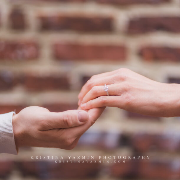 Couples engagement session in Washington, DC