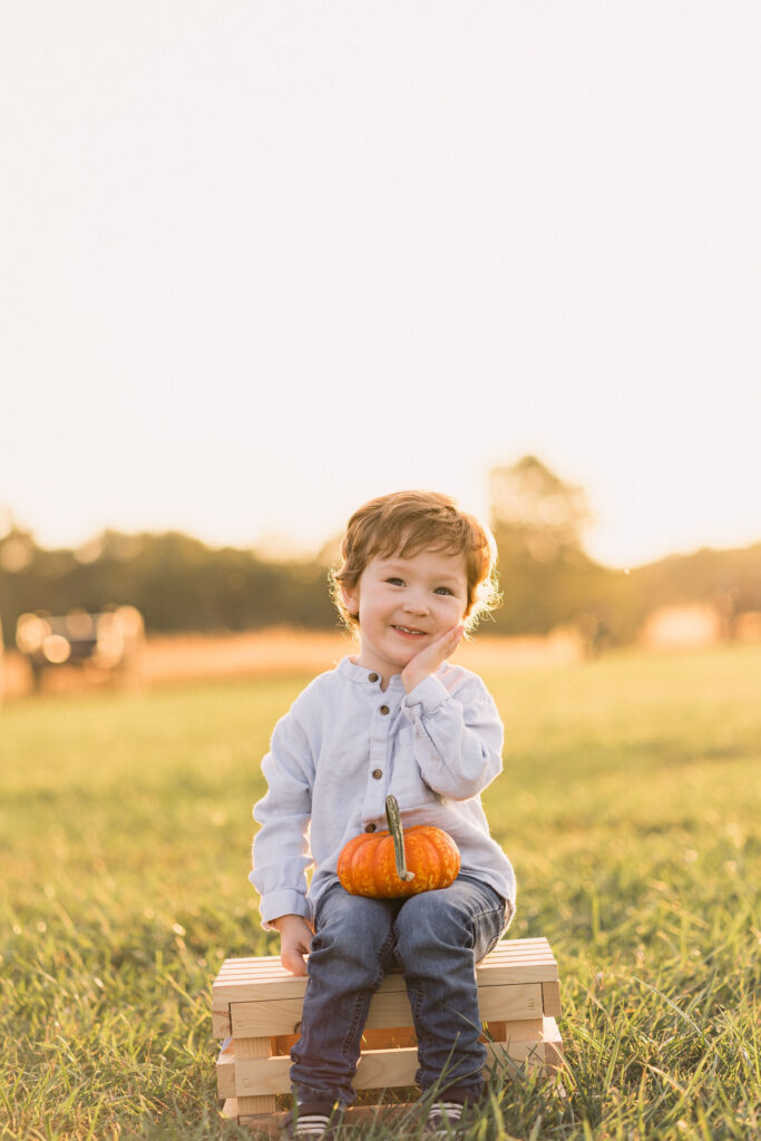 A family portrait session at Manassas National Battlefield Park in Virginia.